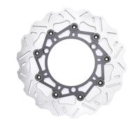 ACOGEDO Motorcycle Front Brake Disc Rotor Set 267mm Stainless Steel Caliper Adapter Kit Replacement for NMAX125 NMAX155 AEROX155 NVX155 Gold AEROX155 NVX155 Whe Motorcycle Front Brake (Black)