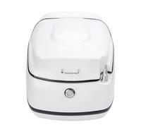 ACOGEDO Motorcycle Rear Case with Back Cushion 38L Capacity Tail Box for Motorbikes Electric Bikes Scooters Red Cushion The Crowd and Variou Motorcycle Rear CaseMotorcycle Storage (Black)