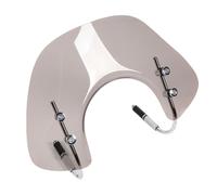 ACOGEDO Motorcycle Windshield Acrylic Carbon Steel Wind Deflector Scooter Windscreen Replacement for GTS 300 250 125 Super 125-300 Year Transparent GTS 300 Spec Motorcycle (Smoky Grey)