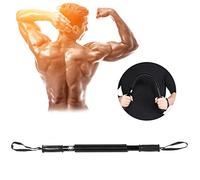 ACOGEDO Multi Functional Arm Power Exerciser Spring Forearm Strength Muscle Trainer Fitness Equipment Build Your and Strength to Arm Exercise Shoulder the Muscles (Black #15)