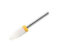 ACOGEDO Nail Drill Bit Corn Shape Electric Grinding Machine Accessories Lightweight Portable Store or Drill Small Ceramic Grinding HeadElectric (#5)