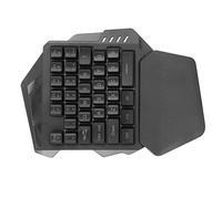 ACOGEDO One Handed Gaming Keyboard RGB Lighting ABS 35 Keys Gaming Keyboard for Computer Technology Play Brin One Handed KeyboardSingle Hand Keyboard35 Keys KeyboardGaming