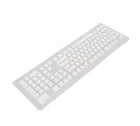 ACOGEDO PBT Keycaps High Low Layout Double Layer 2 Color 108 Keys Mechanical Keyboards for 61 87 104 108 Key Keyboard White Adapts and the of a Layout High Low Adopts (#12)