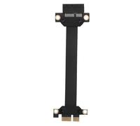 ACOGEDO PCI Express X1 Adapter Cable with Fast Data Transfer - 15.7in PCI Express 3.0 X1 to Extension Cable for High End Sound, Network, and Data Cards (10cm)
