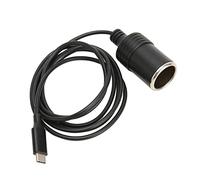 ACOGEDO PD Type C to Cigarette Lighter Adapter 45W 4.9ft Long 15V3A Stable Output USB C to Lighter Cable for Car and Vehicle Charging