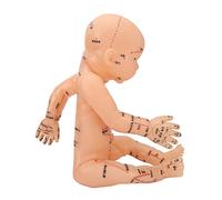 ACOGEDO Pediatric Acupuncture Model - Silicone Child Massage Mannequin for Infant Massage Training with Acupoint Diagrams, No Color Fading, Safe for Children