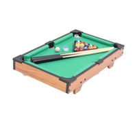 ACOGEDO Pool Table Top Game Set with 16 Pool Balls, 2 Cues, Rack, and Chalk for Kids Family Fun