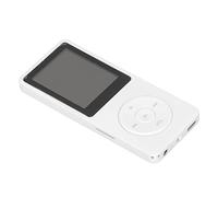 ACOGEDO Portable 64GB MP3 Player with .8-Inch Display Screen, Multifunction Music Player in Light Blue (White)