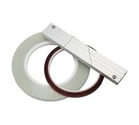 ACOGEDO Professional /4 Inch 10 Inch Tape Splicing Set with CNC Aluminum Splicing Block, Tape & Leader for Sonido Reel-to-Reel Restoration