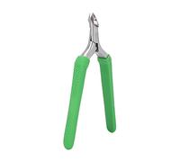 ACOGEDO Professional Stainless Steel Cuticle Cutter with Non-Slip Ergonomic Handle for Expert Nail Care; Precision Hangnail Remover Nippers for Ingrown and Thick Nails