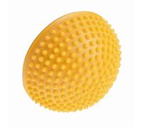 ACOGEDO PVC Inflatable Half Yoga Balls Massage Point Fitball Exercises Trainer Fitness Balance Ball Circulation Nerve and for Rugged Endings Strengthen Your Good to (Yellow)