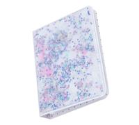 ACOGEDO Quicksand Beads 64 Pockets 3 Inch Photo Book Album For Camera Photos() Small C Book AlbumPhoto AlbumMini AlbumPhoto Album For MiniPhoto For (Blue)