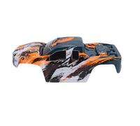 ACOGEDO Replacement RC Car Cover Cover Deformation Proof Lightweight Sporty Look Remote Control Car Spare Parts Body Cover Blue Not Body to Deformation PVC Crafted Sturdy Material (Orange)