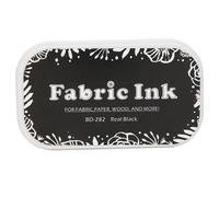 ACOGEDO Restore Style Sponge Colored Ink Pad Accessories for Rubber Stamp Paper ClothBD-263 Forest Green in and for Materials Made for Widely Safe Friendly Use Ink (BD-282 pure black)