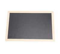 ACOGEDO Reusable Chalkboard with Wooden Frame Set - Framed Blackboard for Writing & Drawing, Portable Size with 6 Paintbrushes, Perfect for Home, School & Office