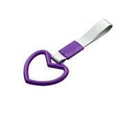 ACOGEDO Ring Heart Train Bus Handle Hand Strap Drift Charm Strap Drift Rear-Ended Can of Be in Role Can Rear Bumper Reduce Warning The Accident JDM TSURIKAWA RINGTRAIN Bus Handle (Purple)