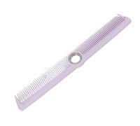 ACOGEDO Rotatable Cutting Comb Professional Barber Styling Comb with Rotating Head Ball Bearing Design for Smooth Hair Trimming Men Women Stylists All Hair Types Plastic 8.66x1.1 (Purple)