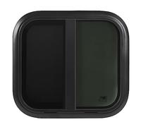 ACOGEDO RV with Net Rounded Corner Push Pull For Trailer For 48-53mm/ 88-2 08in Wall Thickness Single Side Be Close RV Push Pull WindowRV WindowsCamper WindowsRV Rounded Corner (For Wall Thickness: