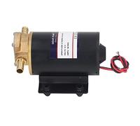 ACOGEDO Self Priming Electric Gear Pump with Brass Valve & Rubber Base - 4.75GPM, 18LPM for Diverse Applications (DC12V)