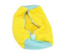 ACOGEDO Shoe Washing Machine Bag Cylinder Reusable Shoe Laundry Bag with Zipper for Sneakers Running Sock Toys Travel Friendly Yellow and Effortless Place Inside (Yellow)