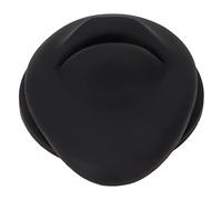 ACOGEDO Silicone Lip Model for Piercing Practice - Black Soft Flexible Mouth Model for Education Display - Reusable Silicone Lips Mold