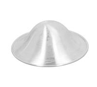 ACOGEDO Silver Nursing Cups for Newborn Essentials Must Haves - 925 Sterling Silver Nipple Shields for Nursing Comfort - Breathable and Supportive Nipple Shield Breastfeeding Mothers