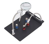 ACOGEDO Soldering Helping Hands with Arms & 3X Magnifier for Electronics Repair and Maintenance Station