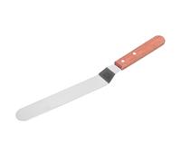 ACOGEDO Stainless Steel Waxing Spatulas Wooden Handle Hair Removal Multifunctional Wax Stirrer Sticks with Polished Edges for Home Salon Use