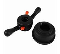 ACOGEDO Storage Case Hub Wing Nut for Tire Wheel Balancer with Storage Case Threads - Durable Plastic Tire Change Tool (Inner diameter 36mm Pitch 3mm)