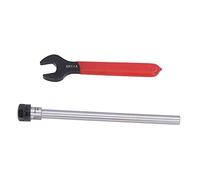 ACOGEDO Straight Shank Tool Holder ER11 Collet Chuck Spacer Sleeve/Shaft Extender with Wrench for CNC Milling Accessories - High (C10-ER11A-150L)