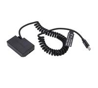 ACOGEDO Type C -E17 Full Decoding Dummy Battery DC Coupler Power Adapter for RP 760D 750D 800D Camera RP 760D 850D77D R100 -E17 Dummy BatteryLP- Fake BatteryDC Coupler