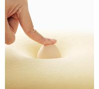 ACOGEDO U-Shaped Car Neck Pillow with Gel-Infused for Head & Cervical Support - Headrest Cushion for Automobiles, Apricot Gray (All Black)