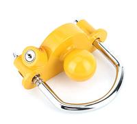 ACOGEDO Universal Trailer Hitch Coupler Lock with Height -Theft Security Lock for .25-Inch to 2.5-Inch Couplings - Includes 2 Keys