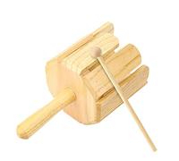 ACOGEDO Wooden Percussion Instrument Orff Multi Sound Educational Early Learning Musical Instrument with Carefully Polis Wooden Percussion InstrumentOrff InstrumentSolid Wood