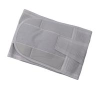 ACOGEDO XL Breathable Lumbar Support Back Brace with Removable Cartilage for Lower Back Pain Relief - Grey | Adjustable Elastic Fit for All-Day Comfort