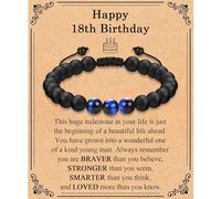 ACOGVN 13th 16th 18th 21st 30th 40th 50th 60th Birthday Gifts for Boys Men Him 13 16 18 21 30 40 50 60 Year Old Boy Male Man Birthday Gifts Birthday Bracelet for Boyfriend Son Brother Grandson Nephew