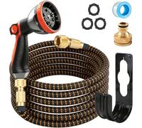 ACOLOMU Expandable Garden Hose 150ft,Hose Pipe, Flexible Magic Water Hosepipes for Garden with 10-Pattern Water Spray Upgraded 3-Layer Latex, No-Kink, Hosepipe for Gardening and Car Washing