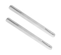 ACOLY 2 Pcs Door Handle Spindle Rod, 8 mm x 150 mm Square Pin, for Door Handles or Knobs, Galvanised Steel Square Rod for Latch or Lock Follower