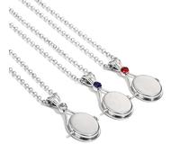 ACOLY 3 PCS Mermaid Locket Necklace,H2O Imprint Shell Necklace,Gift for Women Girls