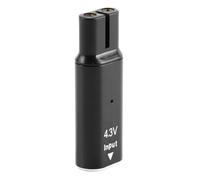 ACOLY 4.3V Type-C Shaver Charger Adapter, Replacement Charging Converter for Shavers QP2520/QP2515/QP2620 (Black)