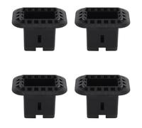 ACOLY 4 PCS Rear Seat Fixing Buckle Suitable for Audi A4 B7 8E A6 C6 4F Q7 4L 4B0886373