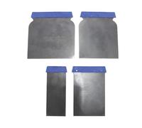 ACOLY 4 Pcs Spatula Set, Carbon Steel Scraper Tool, for Filling, Smoothing, Wall Repair, Paint and Decoration Work