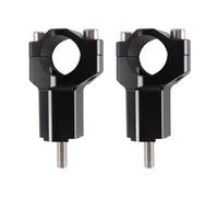 ACOLY A Pair 28mm Motorcycle Handlebar Risers, Bar Risers Clamp Handlebar Riser CNC Aluminum