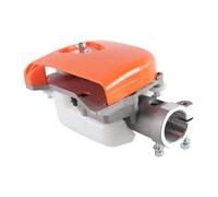 ACOLY Chainsaw Gearbox Head, Orange Pole Chain Saw Head Replacement Parts Tree Cutter Gear Tool for Hedge Trimmer Lawn Mower(26mm 9Teeth)
