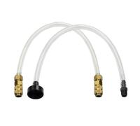 ACOLY Hydraulic Steering Tube, PVC Brass Boat Bleed Kit, Steering Hydraulic Fluid ShipYacht Parts Boat Bleed Kit