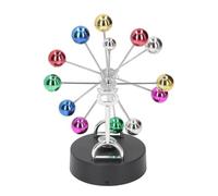 ACOLY Newtons Cradle Pendulum Perpetuum Mobile Balance Ferris Wheel Desktop Decoration Scientific Solar Planet Balance With USB Charging