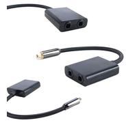 ACOLY Optical Audio Splitter 1 in 2 Out Toslink Digital Optical Audio Cable Splitter for Soundbar To TV