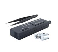 ACOLY Portable Electronic Diamond Tester Pen for Jewelry Jade Stone, High Accuracy Diamond Selector Detector with 60X Mini Foldable Magnifying for Novice Expert