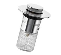 ACOLY Sink Plugs with Strainer 30-40mm Pop Up Floor Drain Filter Sink Plugs Stainless Steel Drain Valve Hair Strainer