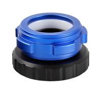 ACOLY Telescope Eyepiece Adapter, M42 To 1.25inch Coaxial Lock Interface Adapter, Aluminum Alloy Astrophotography Accessory (Blue)